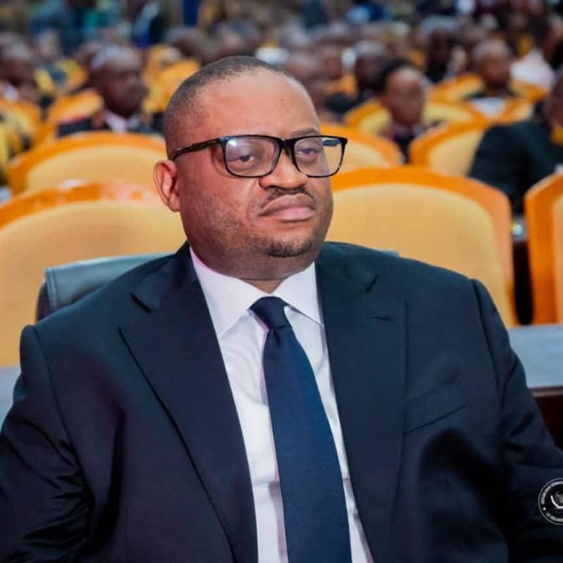Le ministre des Finances de la RDC, Doudou Fwamba Likunde Li-Botayi