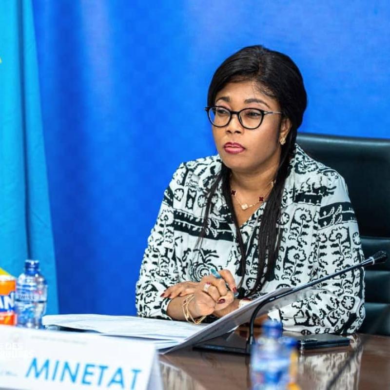 Acacia Bandubola Mbongo, ministre des Hydrocarbures en RDC [photo d'illustration]