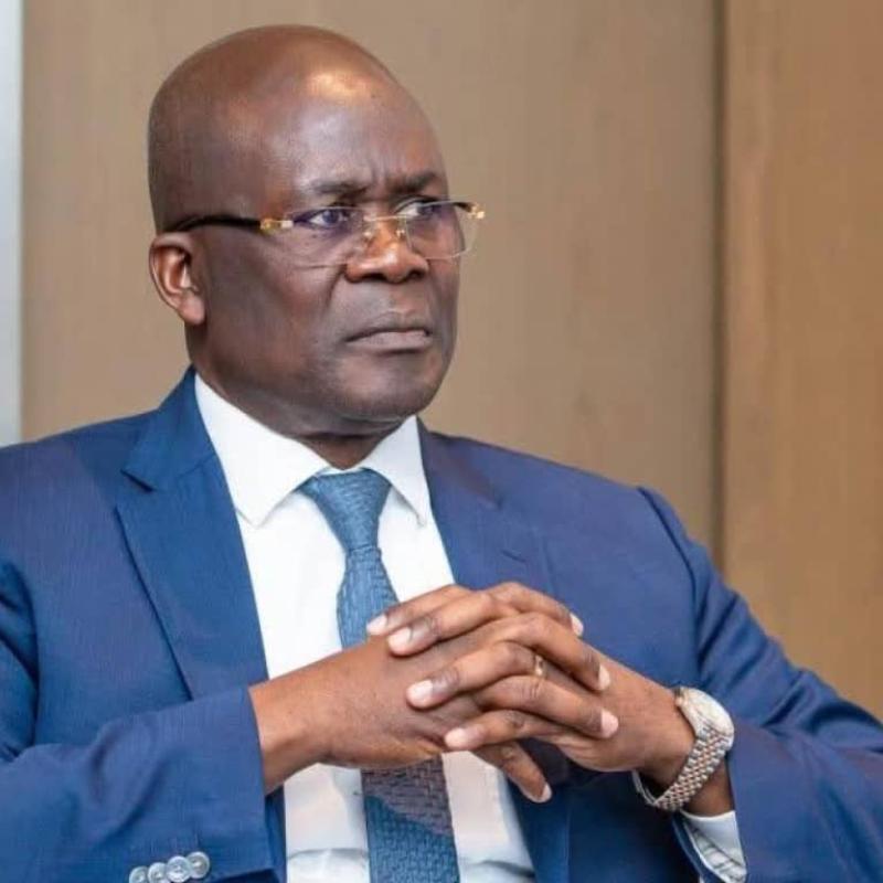 Le ministre de l'aménagement du territoire, Jean-Lucien Bussa