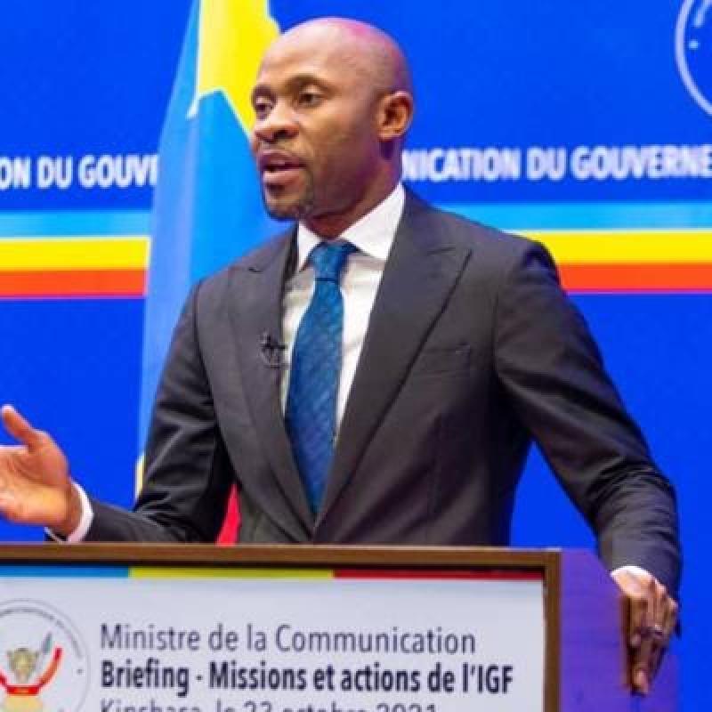 Le ministre de la Communication et Médias, Patrick Muyaya [photo d'illustration]