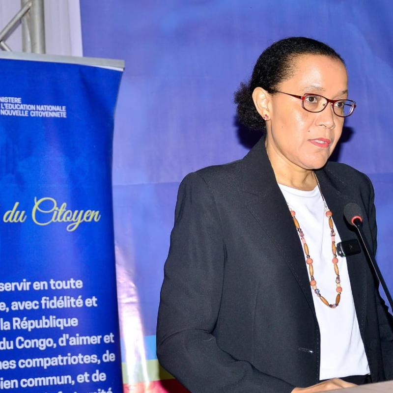 La ministre de l’Éducation nationale, Raïssa Malu [photo d'illustration]
