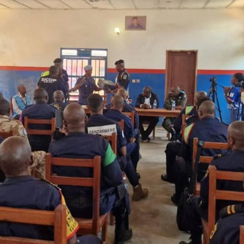 La MONUSCO renforce les capacités de la PNC grâce à la réhabilitation et à l’équipement du commissariat urbain de Beni [photo d'illustration]