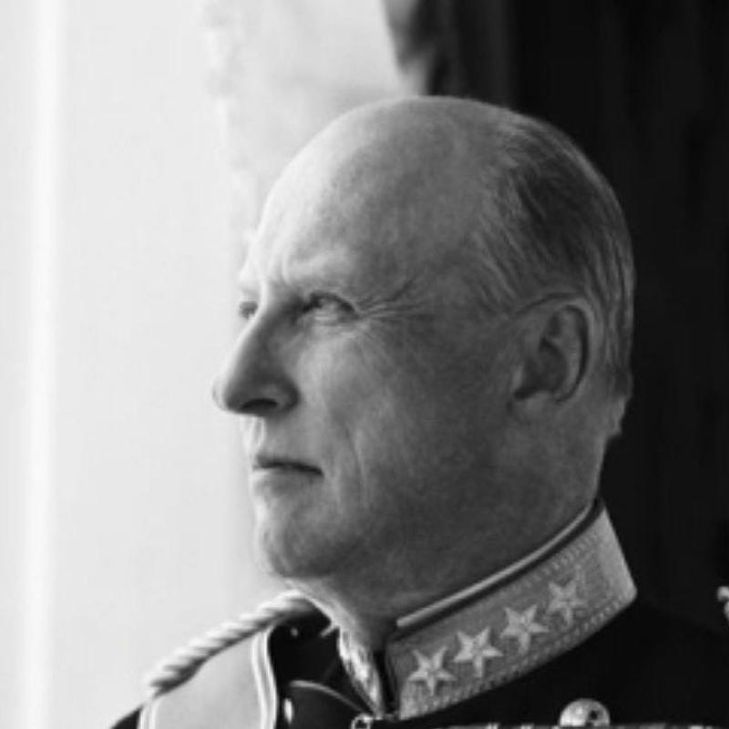Le Roi Harald V de Norvège