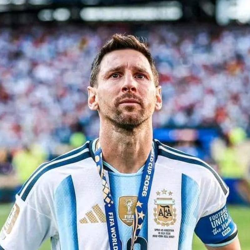 Lionel Messi après la défaite de l'Argentine face à l'Espagne en finale du mondial 2026.