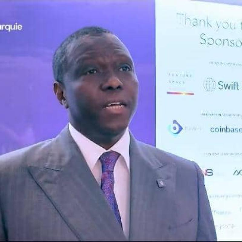 André Wameso, gouverneur de la BCC à Istanbul, en Turquie, lors de la Conférence sur le paiement