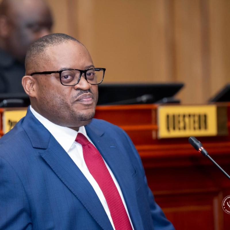 Doudou Fwamba Likunde Li-Botayi,  ministre des Finances en RDC [photo d'illustration]