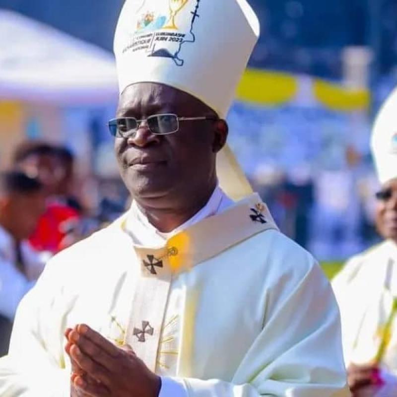 Mgr Fulgence Muteba Mugalu, archevêque de Lubumbashi, et président de la CENCO [photo d'illustration]