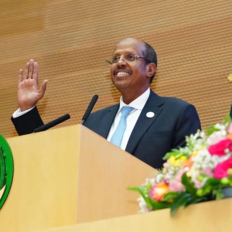 Le président de la Commission de l’Union africaine, Mahmoud Ali Youssouf [photo d'illustration]