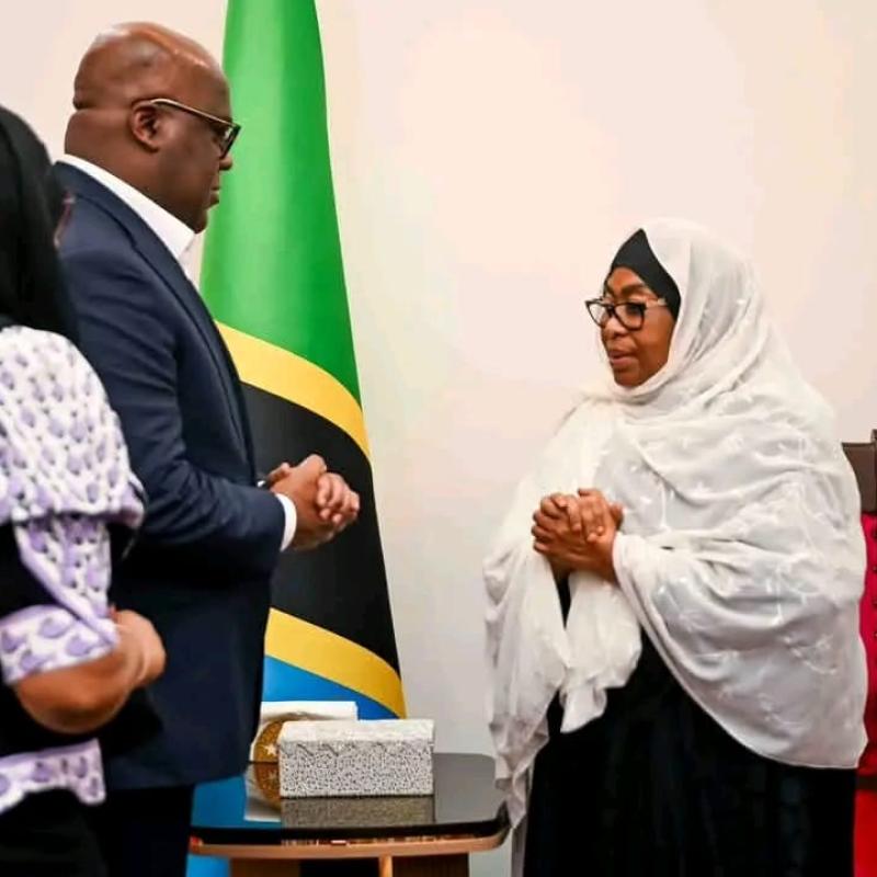 Le couple présidentiel présente ses condoléances à la présidente de la Tanzanie, Samia Suluhu Hassan [photo d’illustration].
