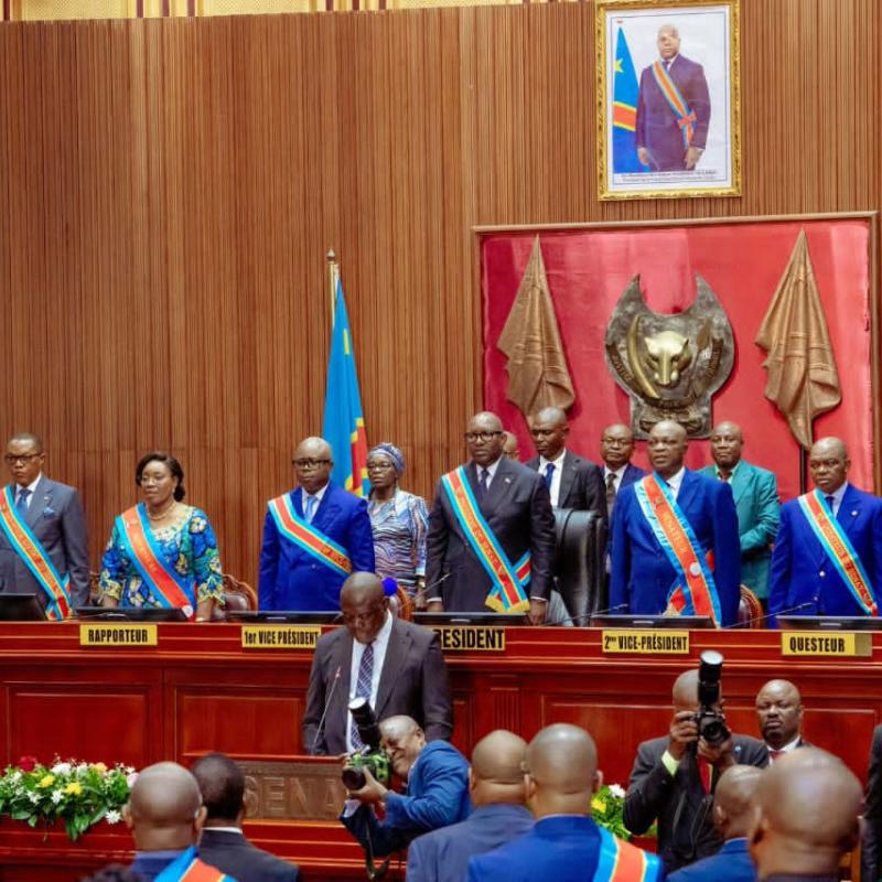 Les sénateurs lors de l'ouverture de la session de septembre [photo d'illustration]