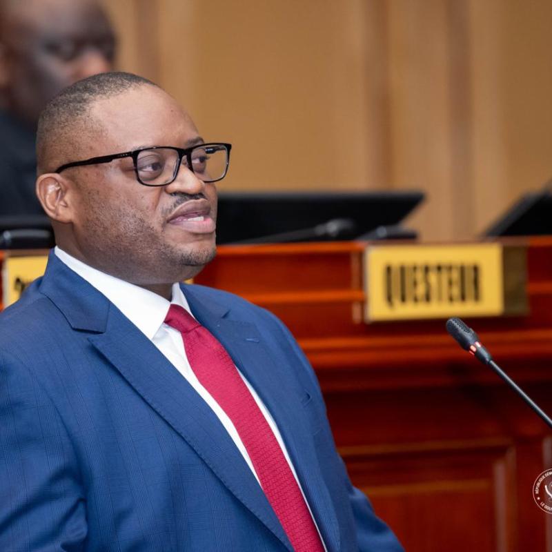 Doudou Fwamba Likunde Li-Botayi,  ministre des Finances de la RDC