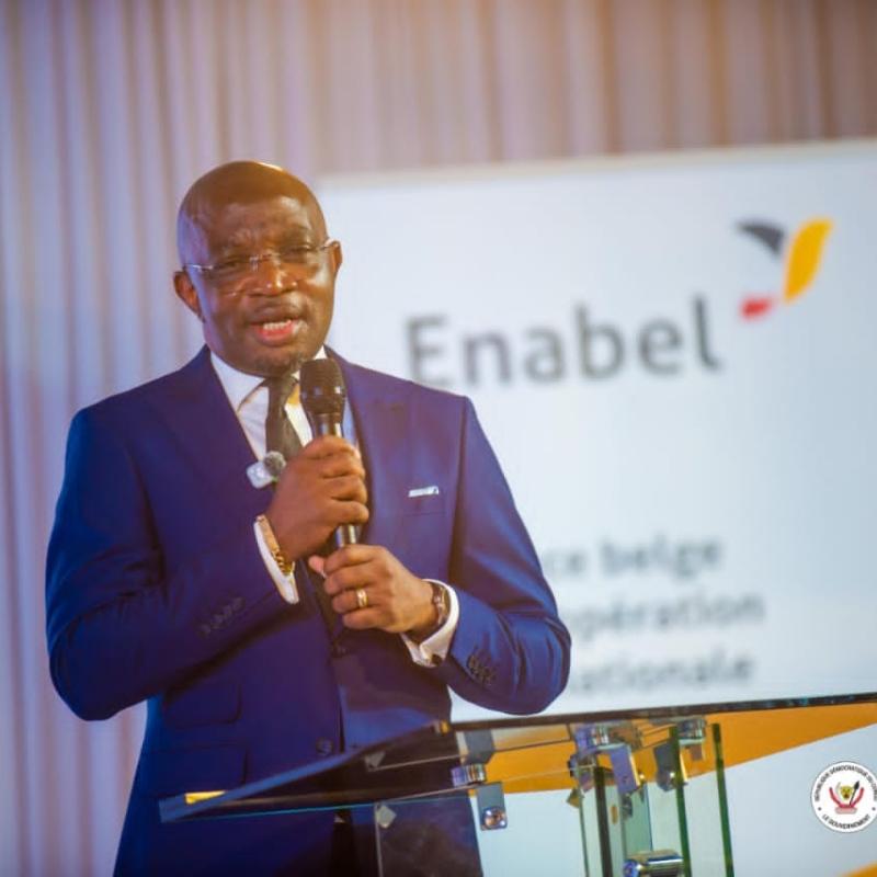 Le ministre d’État en charge de la Formation professionnelle, Marc Ekila [photo d'illustration]