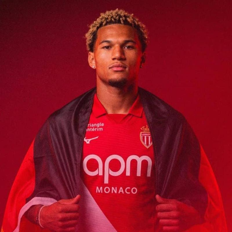 Paris Brunner sous les couleurs de AS Monaco