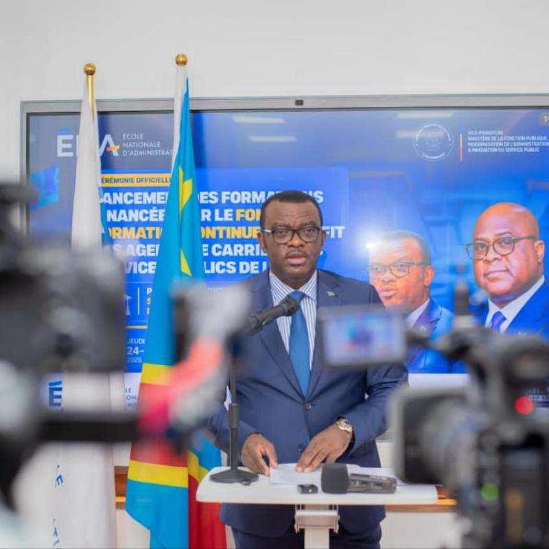 Le VPM Jean-Pierre Lihau lance un Fonds destiné à faciliter la formation continue des fonctionnaires de l’État congolais