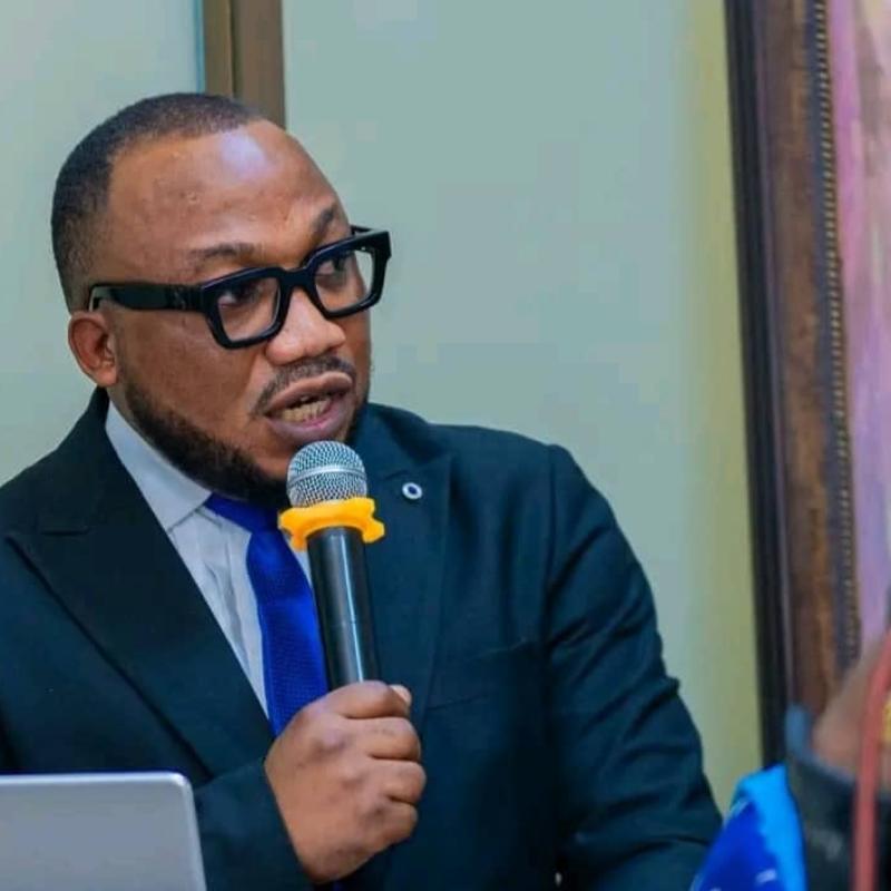 Yvan Simweray,  expert en droit constitutionnel en RDC