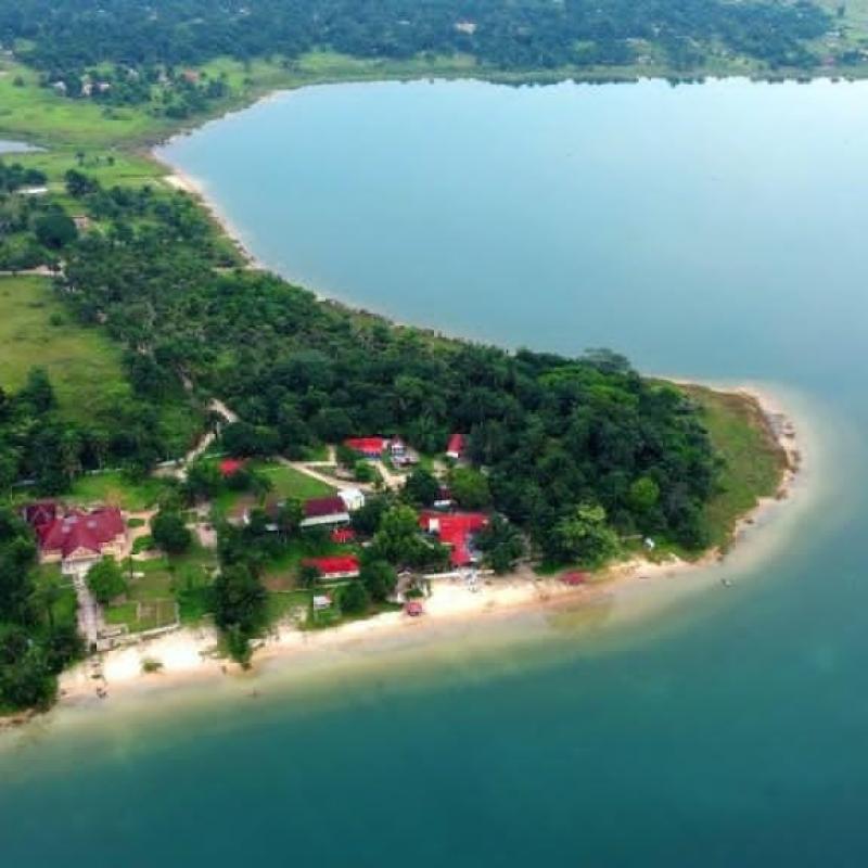 Lac Munkamba, au cœur du différend sur les limites administratives entre le Kasaï-Central et le Kasaï-Oriental.