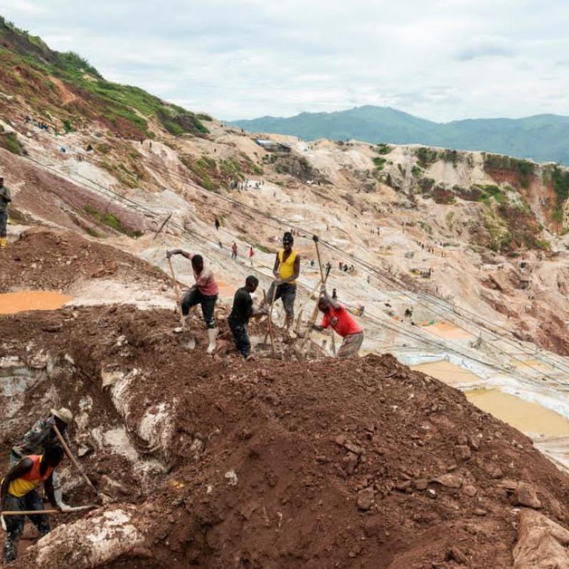 La mine de coltan de Rubaya, dans le territoire de Rutshuru, au Nord-Kivu [photo d'illustration]