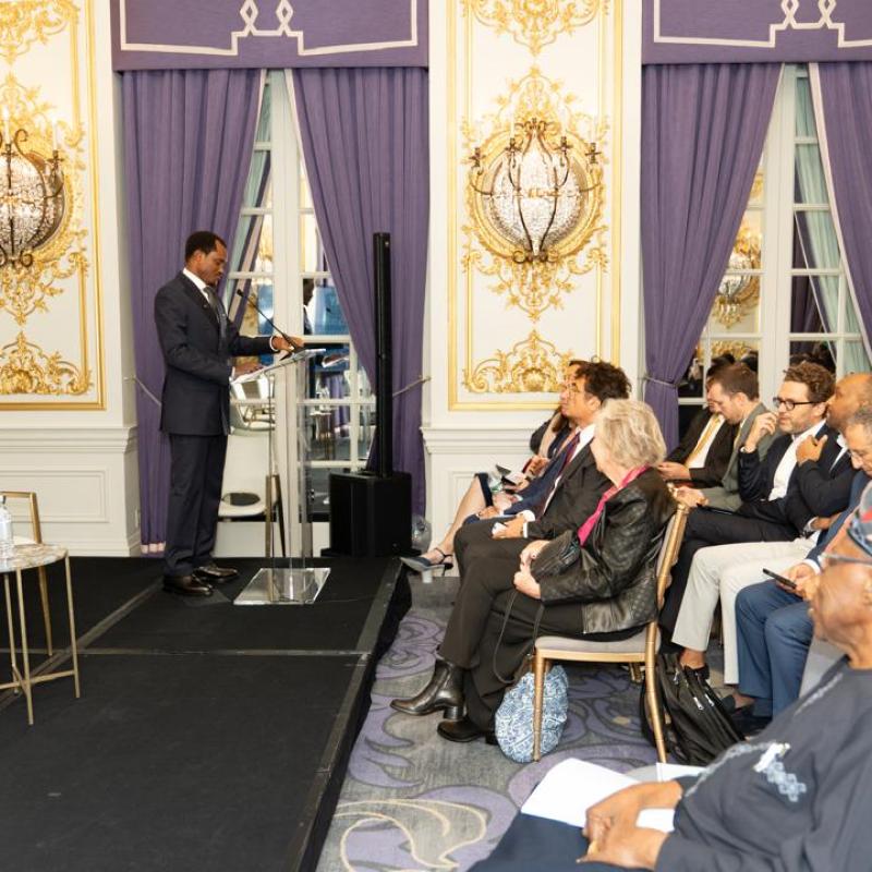 Devant les participants réunis à New York, Miguel Kashal Katemb a exposé sa vision du contenu local et de son rôle dans la transformation économique du continent africain.