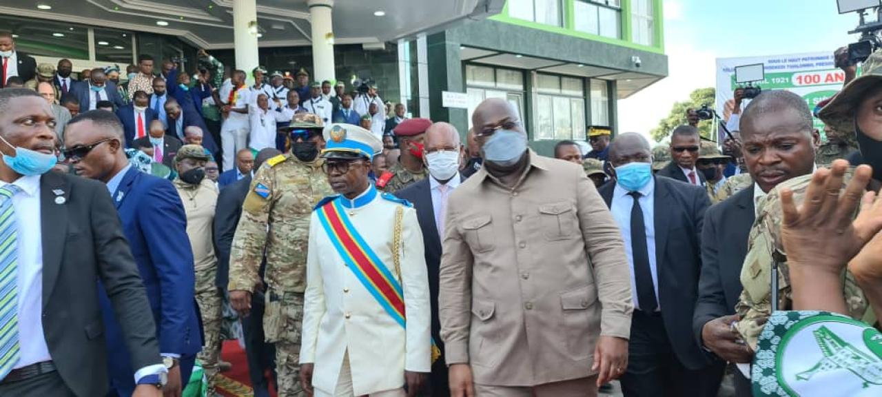 Le gouverneur du Kongo-Central accueille le chef de l'Etat à N'Kamba, Mbanza Ngungu