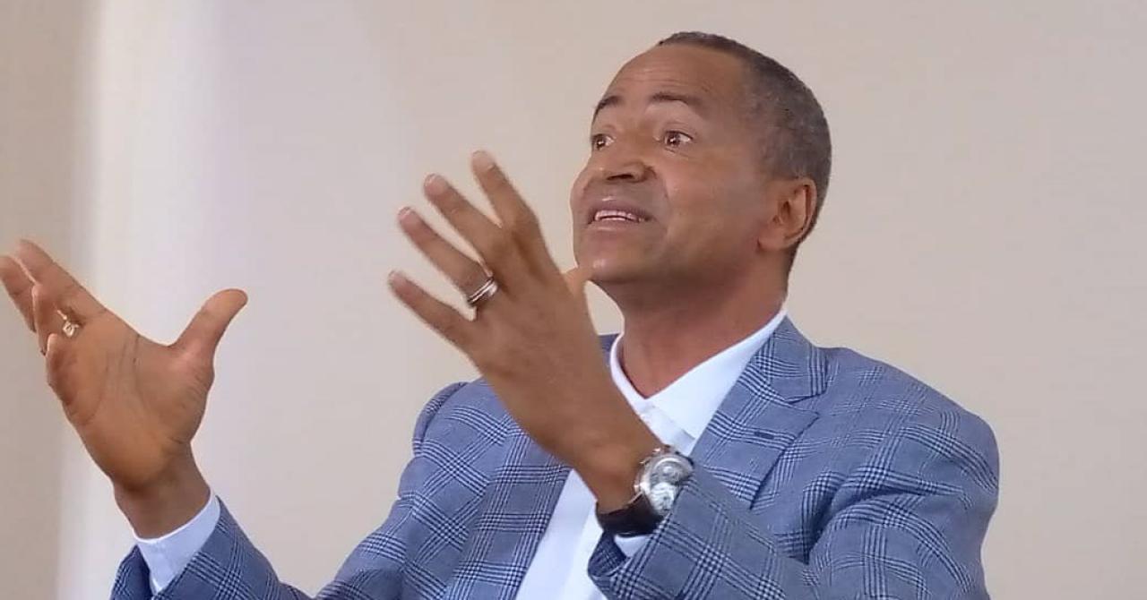 Katumbi devant la presse 2