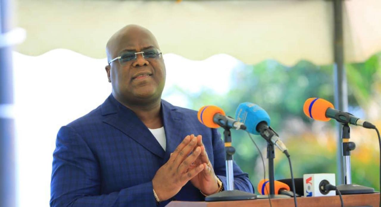 Le Chef de l'État Félix Tshisekedi à Goma