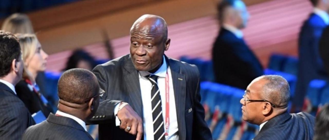Le vice-président de la CAF, constant Omari