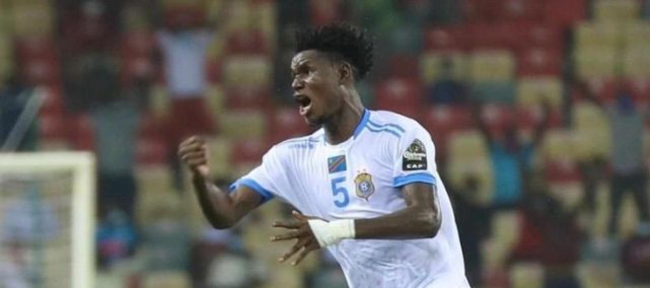Le joueur congolais de St-Eloi Lupopo