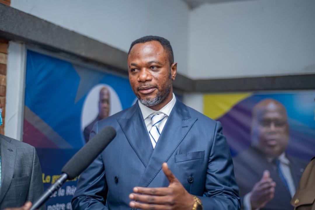 Le ministre de l'EPST, Tony Mwaba