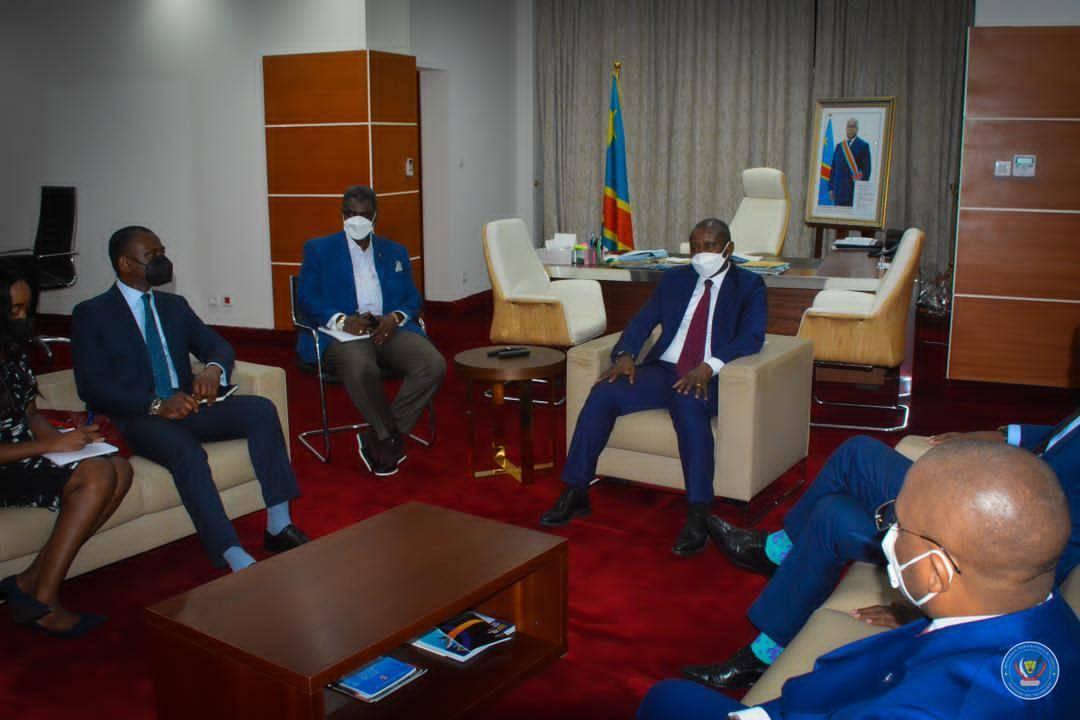 Chérubin Okende Senga et Wamkele Mène ZLECAF