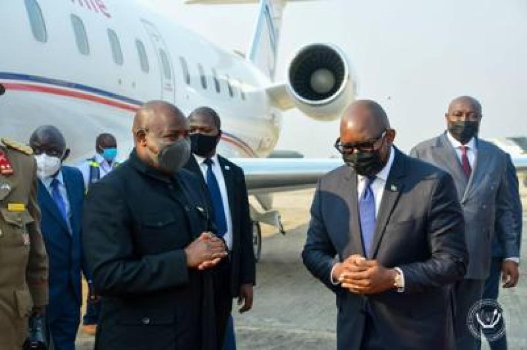 Evariste Ndayishimiye à Kinshasa