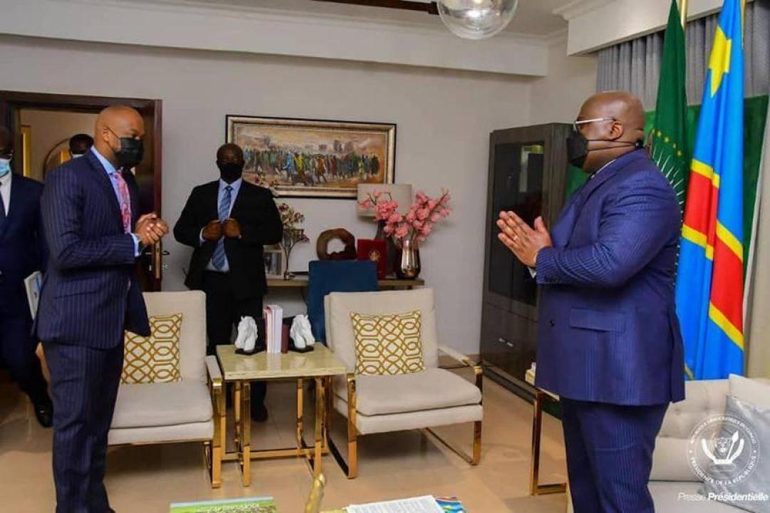 Félix Tshisekedi a conféré avec le Secrétaire Général Wemkele
