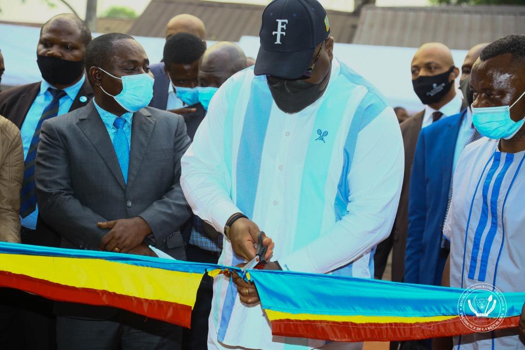 Félix Tshisekedi inaugure la filière du Pool Malebo