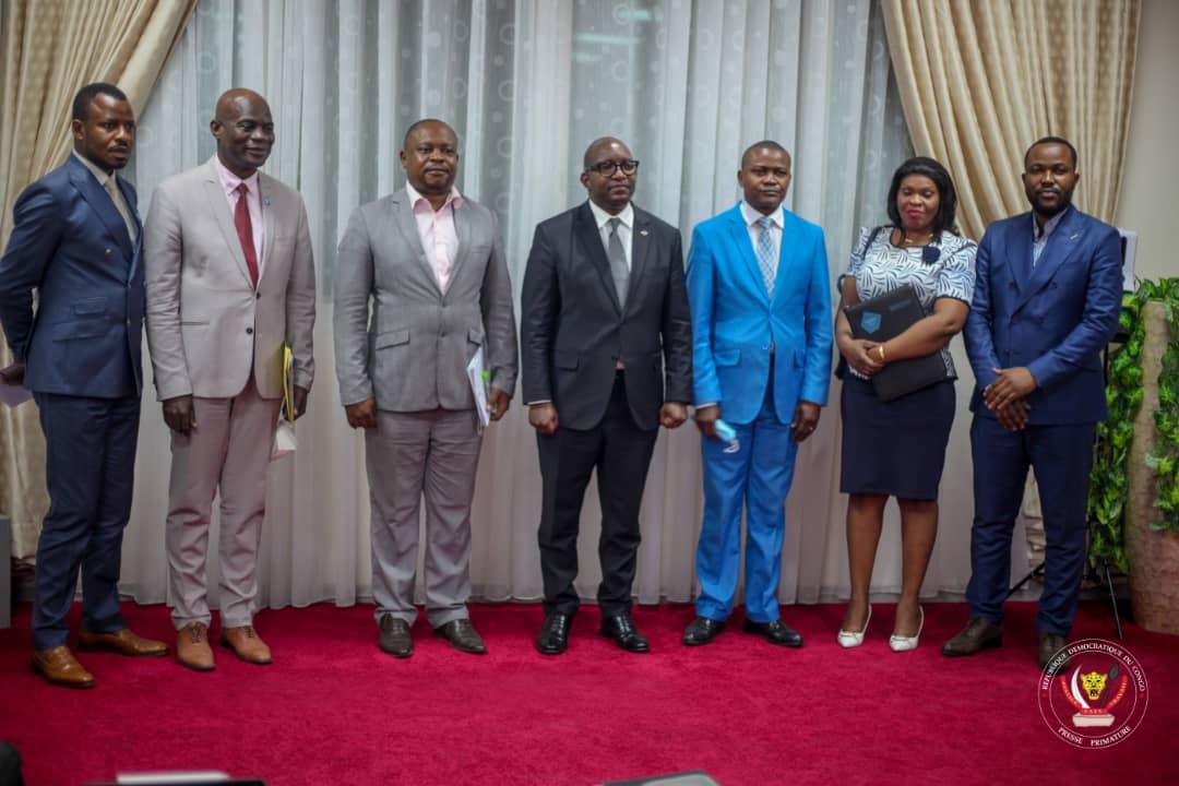 Le Premier ministre et le banc syndical des médecins du Congo