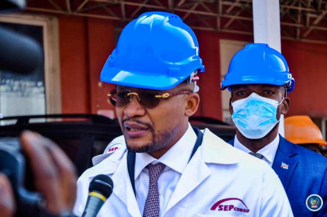 Le ministre des hydrocarbures, Didier Budimbu