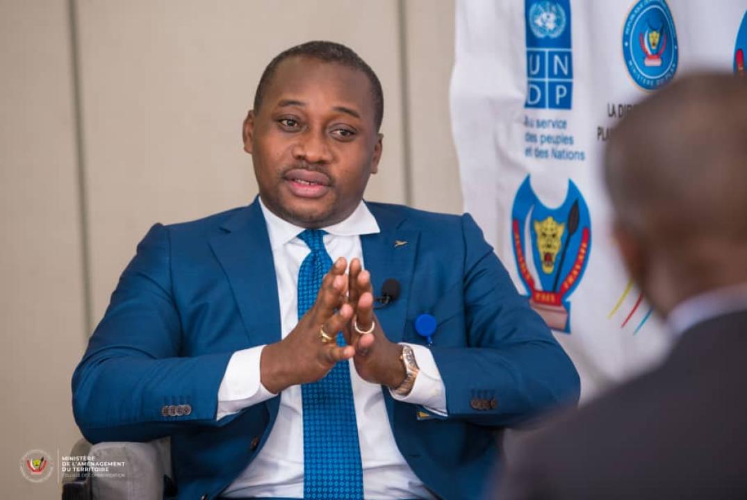 Guy Loando Mboyo, ministre d'État en charge d'aménagement du territoire