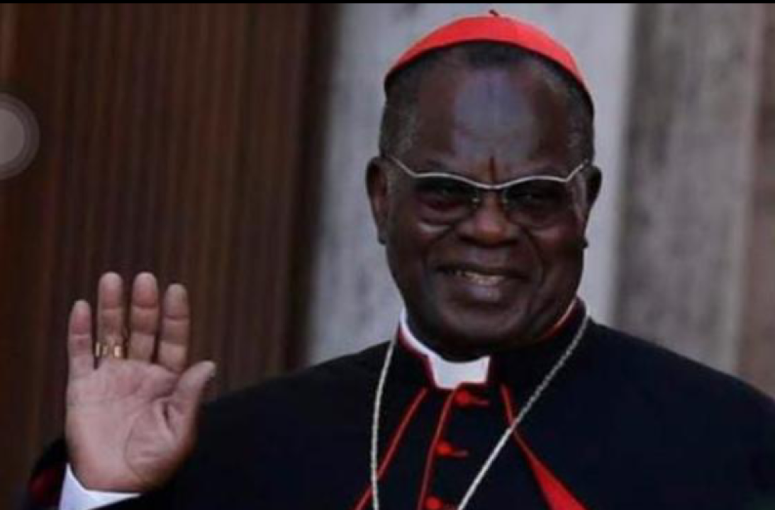 Le Cardinal Laurent Monsengwo Pasinya, archevêque de Kinshasa honoraire