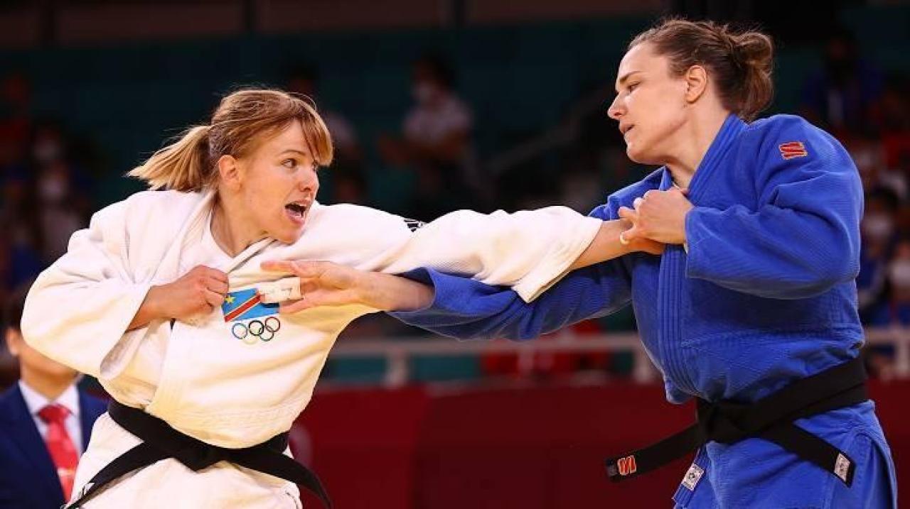 la judokate congolaise Marie Branser