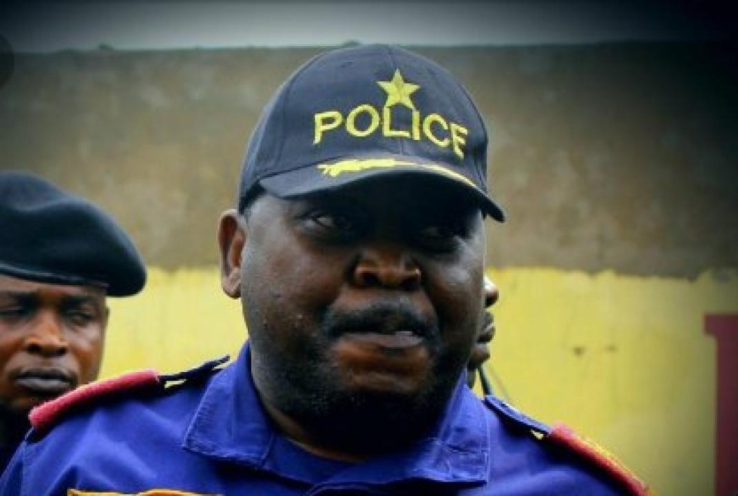 Le Commissaire Divisionnaire provincial ville de Kinshasa, le Général Sylvano Kasongo