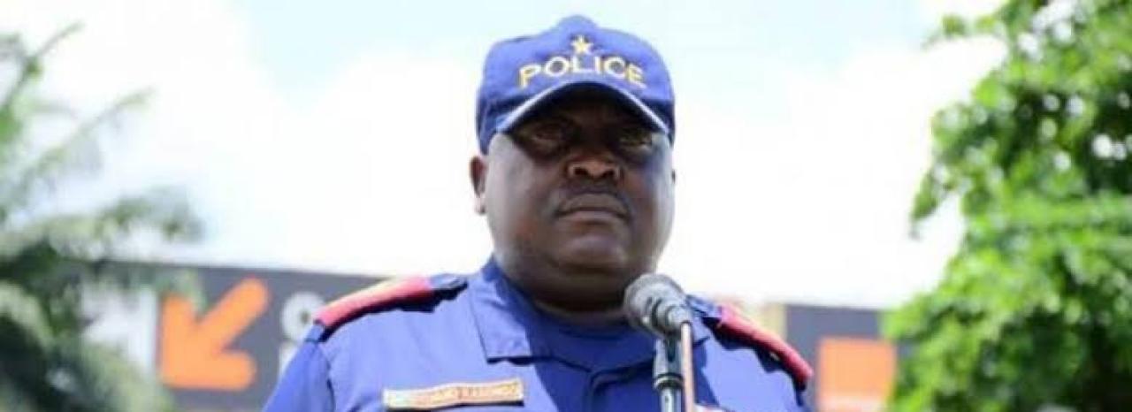 Le commandant Ville de la Police, le Général Sylvano Kasongo