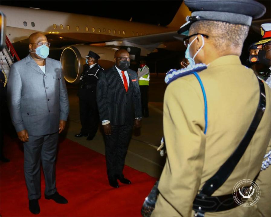 Félix Tshisekedi au Malawi cool