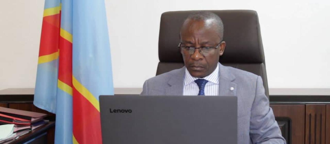 Le ministre congolais des PME, Eustache Muhanzi Mubembe