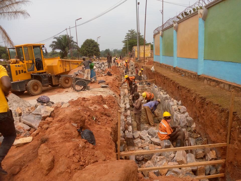 Les travaux de Tshilejilu à Mbujimayi