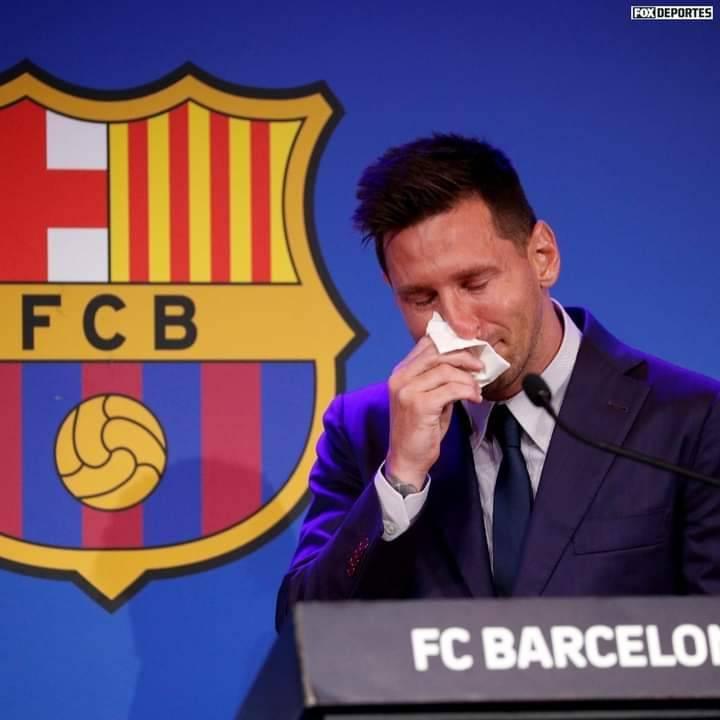 Messi Larmes