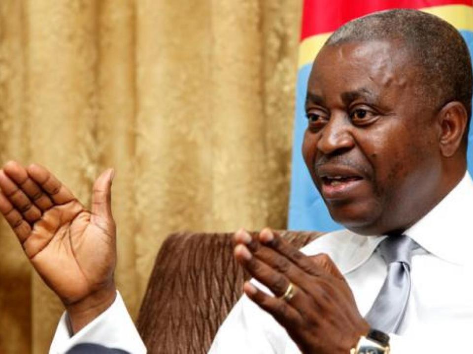 Adolphe Muzito, Coordonnateur de la plateforme politique de l'opposition “Lamuka”.
