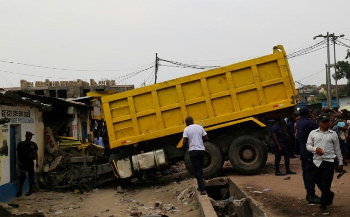 Un accident survenu le 06 septembre vers la route Triangle dans la commune de  Mont-Ngafula