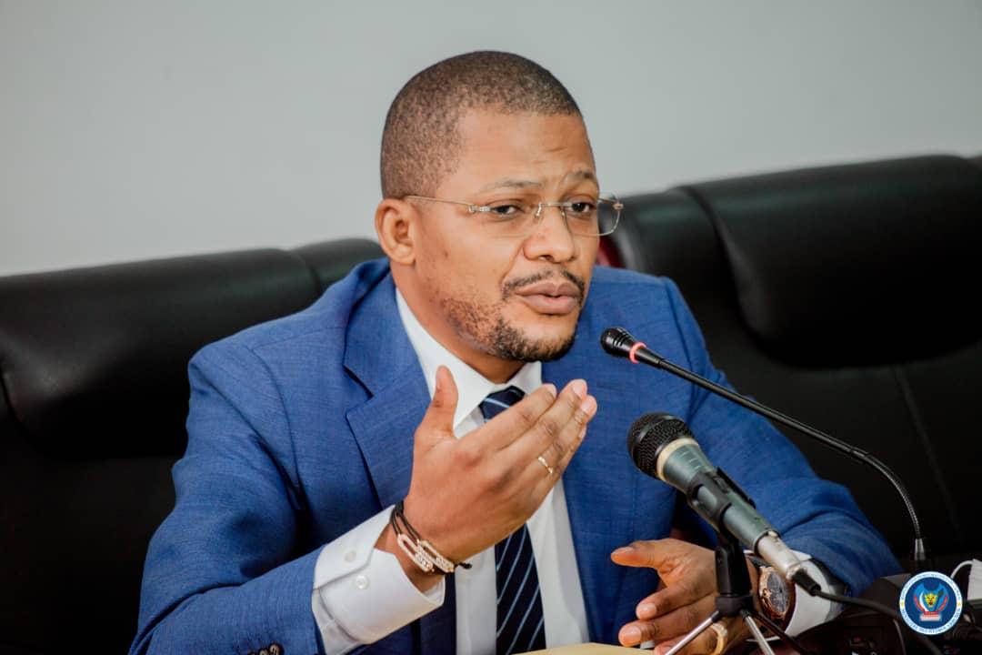 Le ministre des Hydrocarbures, Didier Budimbu