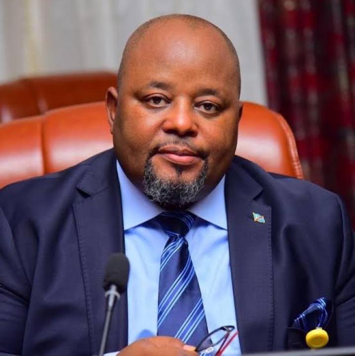 Aimé Boji, ministre d'État, ministre du Budget