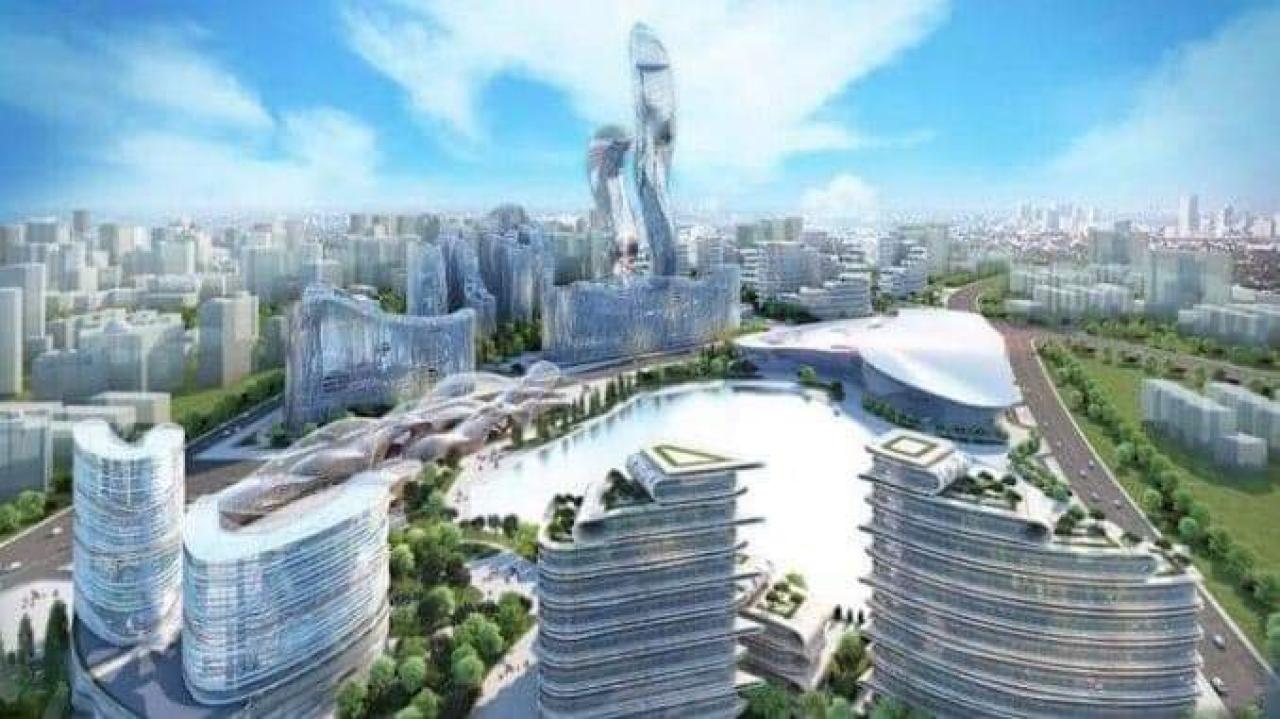 La maquette du projet d'extension de la nouvelle ville de Kinshasa