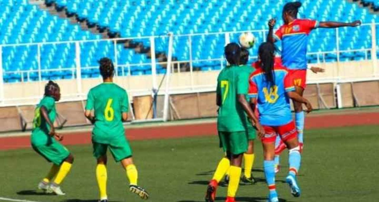 Les léopards dames de la RDC face aux lionnes indomptables du Cameroun, au stade des martyrs de Kinshasa.