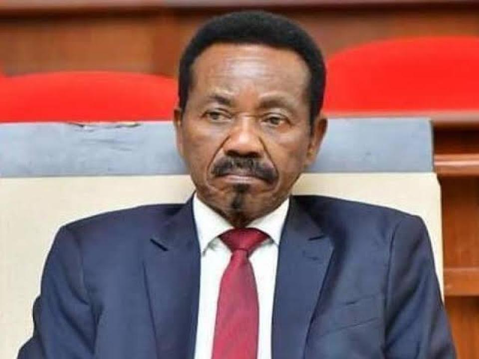 Le président de l’assemblée nationale, Christophe Mboso N'Kodia Pwanga répond à l'invitation du Chef de l'état au palais de la Nation